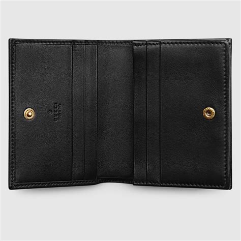 gucci marmont matelasse card wallet|Gucci Marmont coin case.